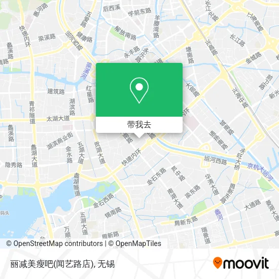 丽减美瘦吧(闻艺路店)地图