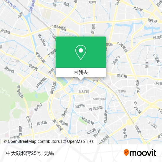 中大颐和湾25号地图