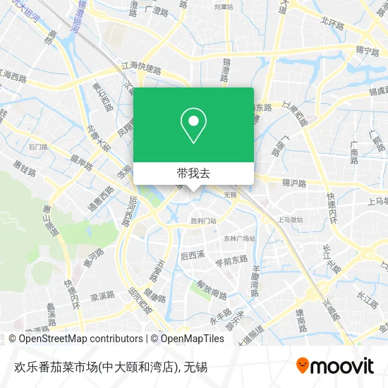欢乐番茄菜市场(中大颐和湾店)地图