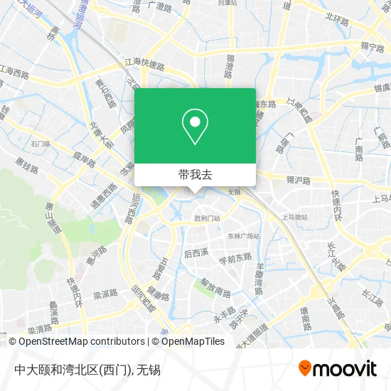 中大颐和湾北区(西门)地图