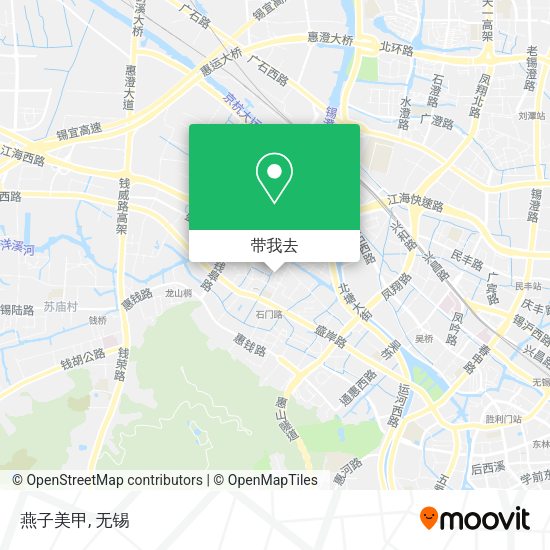 燕子美甲地图