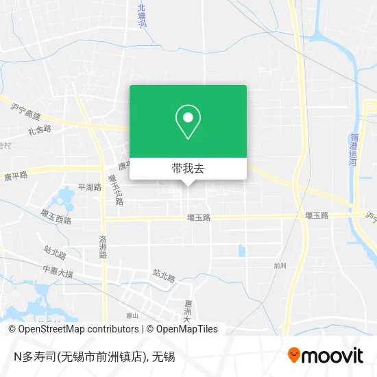 N多寿司(无锡市前洲镇店)地图