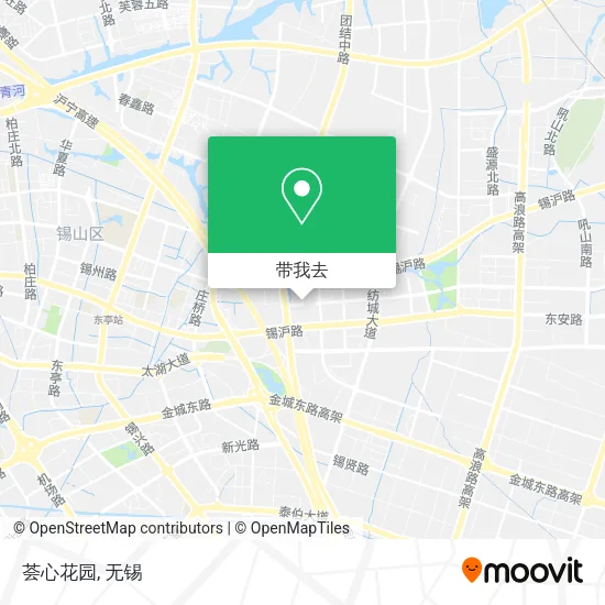 荟心花园地图