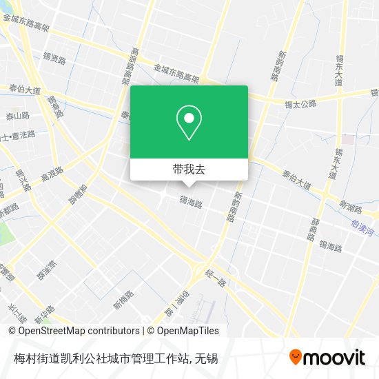 梅村街道凯利公社城市管理工作站地图