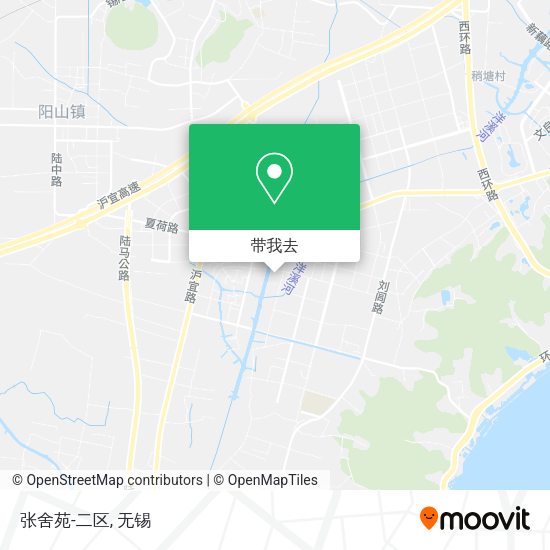 张舍苑-二区地图