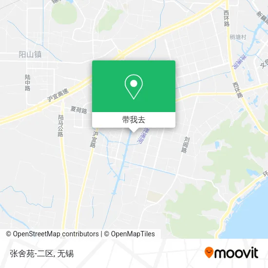 张舍苑-二区地图