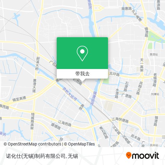 诺化仕(无锡)制药有限公司地图