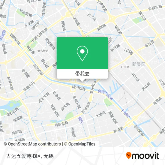 古运五爱苑-B区地图