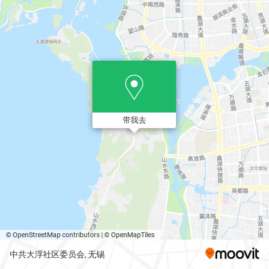 中共大浮社区委员会地图