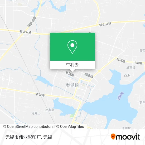 无锡市伟业彩印厂地图