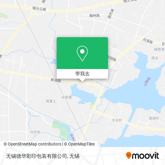 无锡德华彩印包装有限公司地图