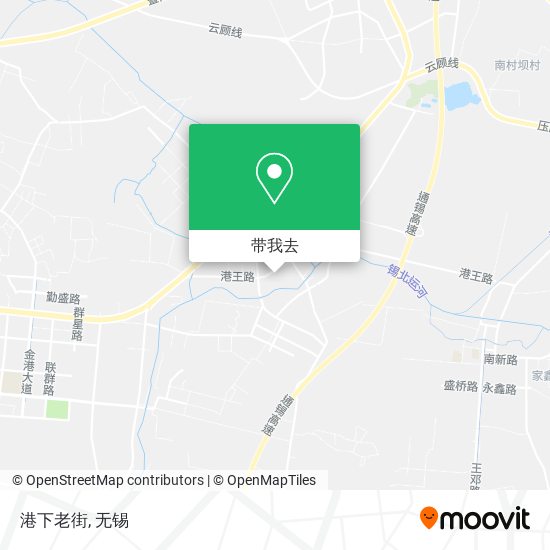 港下老街地图