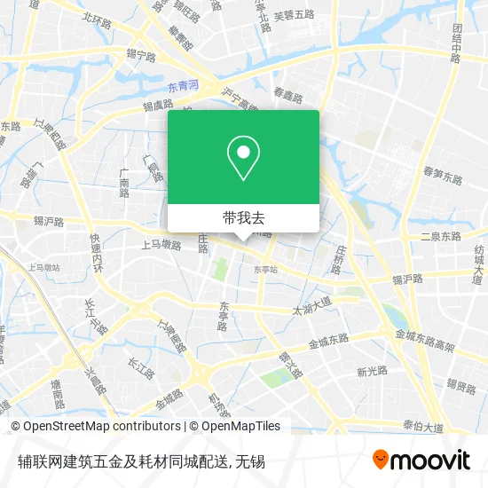 辅联网建筑五金及耗材同城配送地图