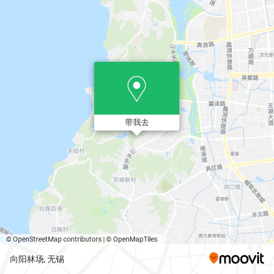 向阳林场地图