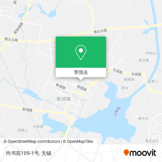 尚书苑105-1号地图