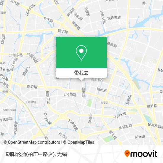 朝阳轮胎(柏庄中路店)地图
