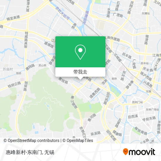 惠峰新村-东南门地图