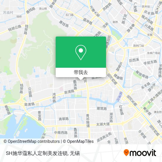 SH施华蔻私人定制美发连锁地图
