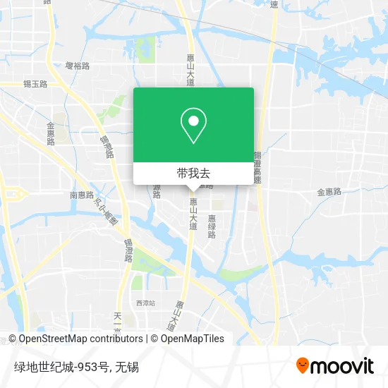 绿地世纪城-953号地图