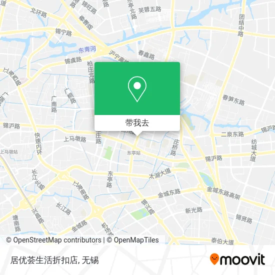 居优荟生活折扣店地图
