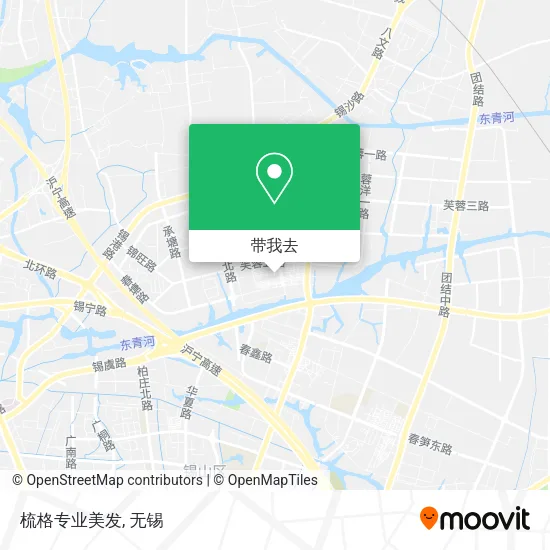 梳格专业美发地图