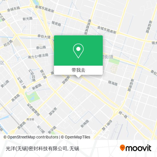 光洋(无锡)密封科技有限公司地图