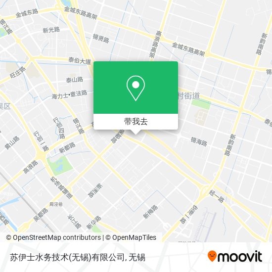 苏伊士水务技术(无锡)有限公司地图