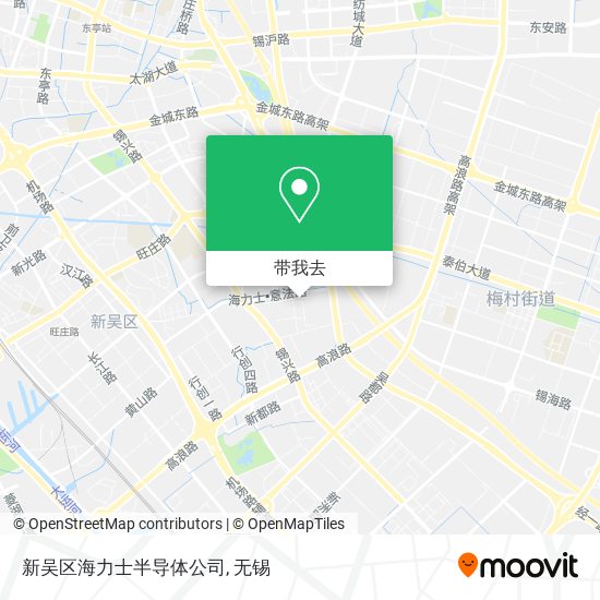 新吴区海力士半导体公司地图