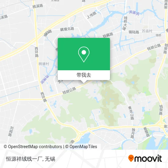 恒源祥绒线一厂地图