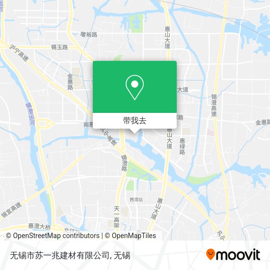 无锡市苏一兆建材有限公司地图