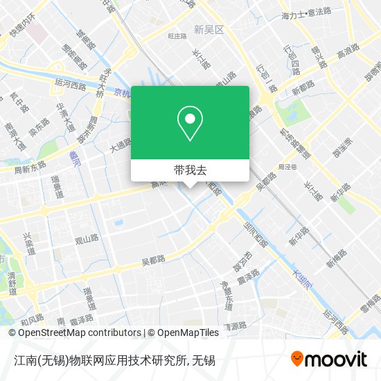 江南(无锡)物联网应用技术研究所地图
