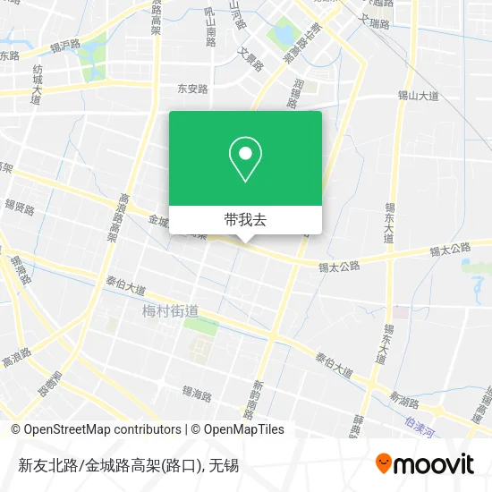 新友北路/金城路高架(路口)地图