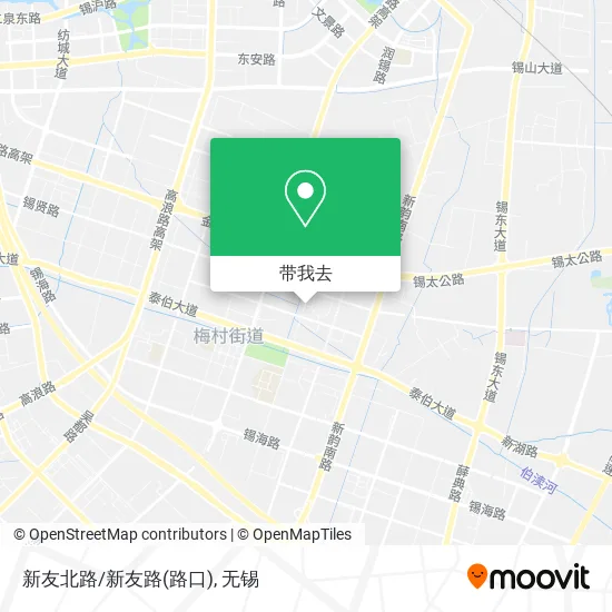 新友北路/新友路(路口)地图