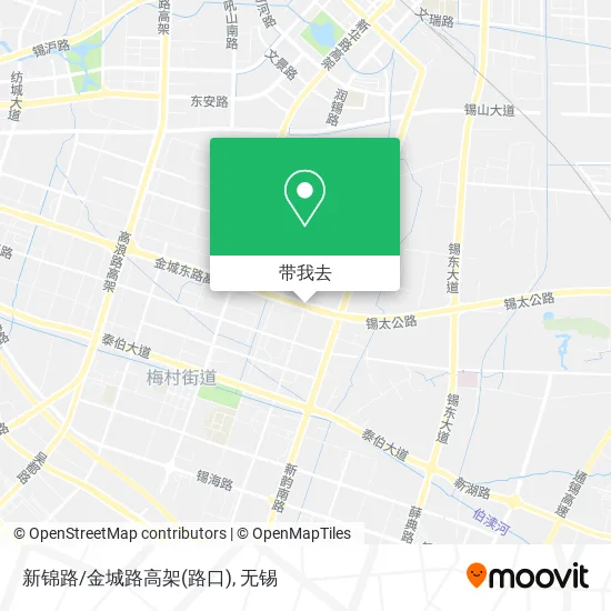 新锦路/金城路高架(路口)地图