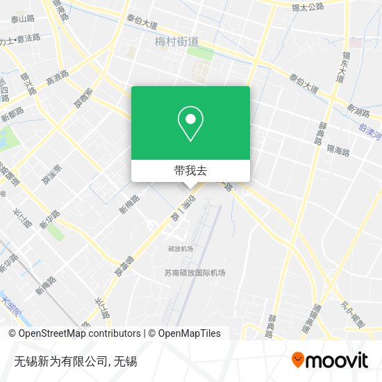 无锡新为有限公司地图