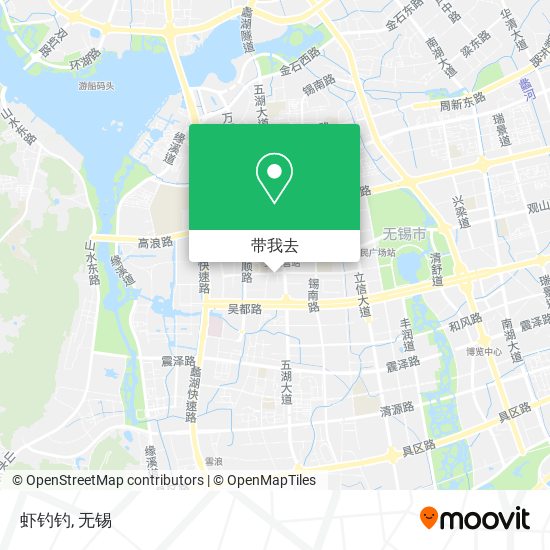 虾钓钓地图