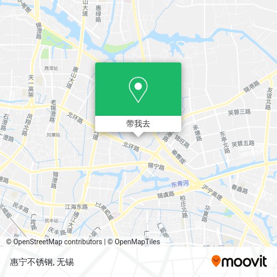 惠宁不锈钢地图