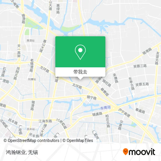 鸿瀚钢业地图