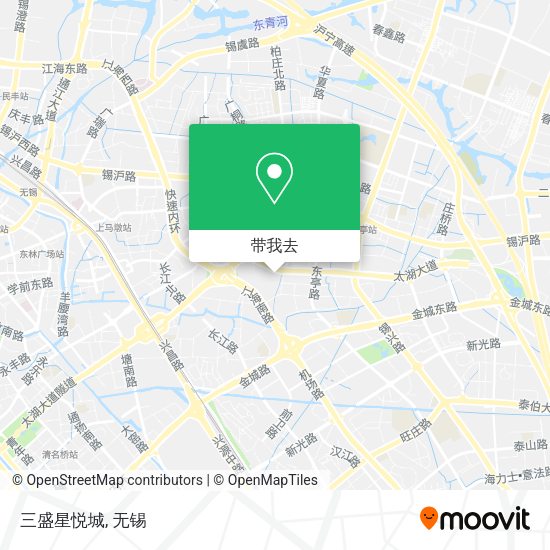 三盛星悦城地图