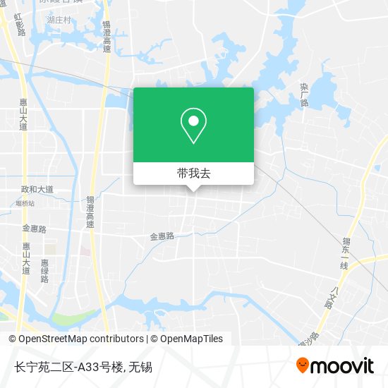 长宁苑二区-A33号楼地图