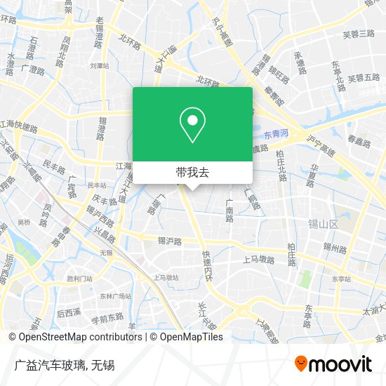 广益汽车玻璃地图