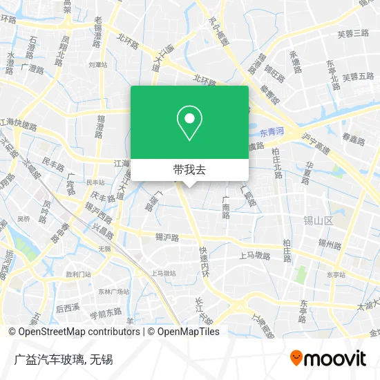 广益汽车玻璃地图