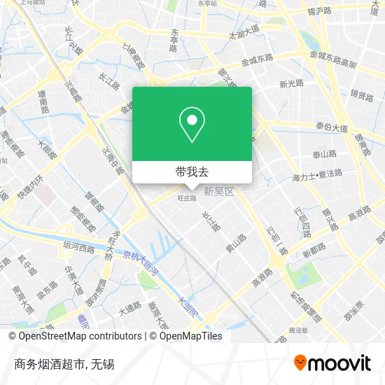 商务烟酒超市地图