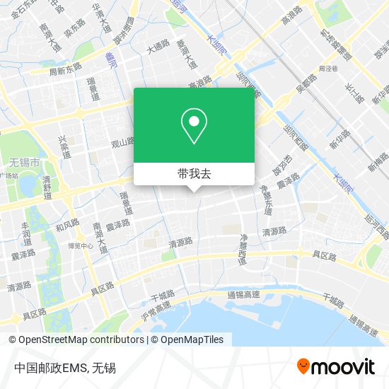 中国邮政EMS地图