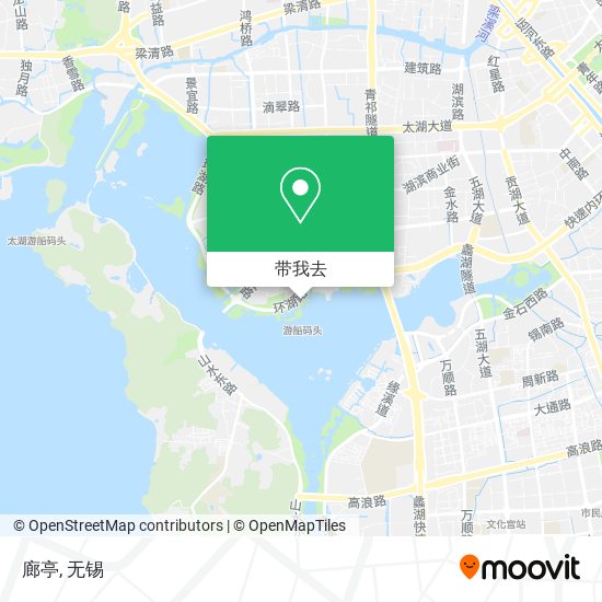 廊亭地图