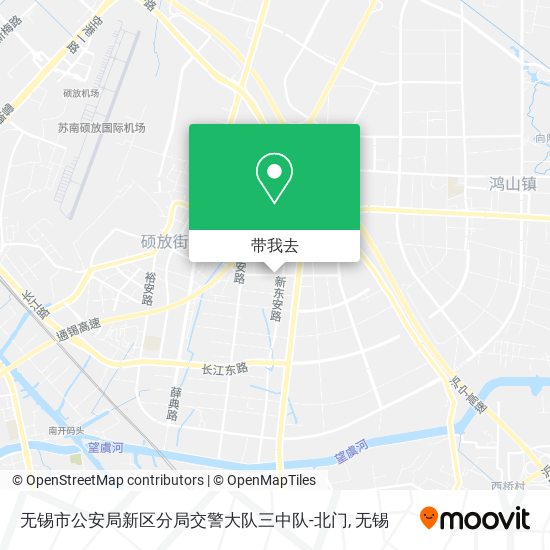 无锡市公安局新区分局交警大队三中队-北门地图