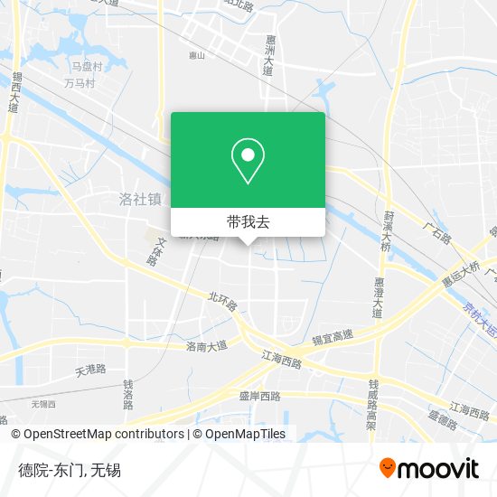 德院-东门地图