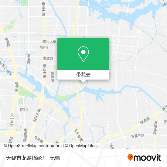 无锡市龙鑫绵纶厂地图