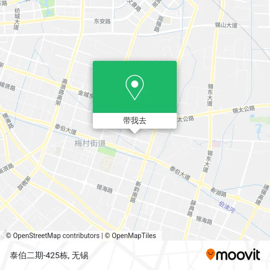 泰伯二期-425栋地图