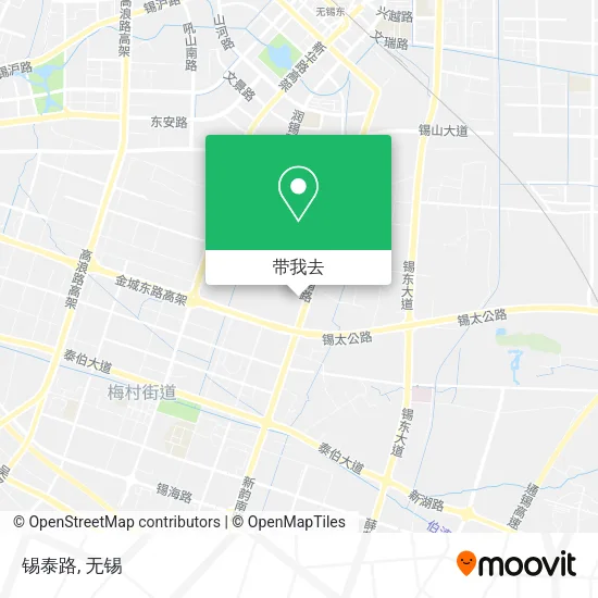 锡泰路地图